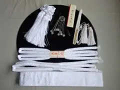 花嫁衣装　懐剣　帯締め　扇子　6点セット白
