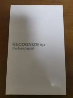 the band apart RECOGNIZE ep ボックスセット