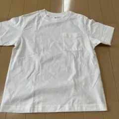【新品】GU ホワイト Tシャツ 140サイズ