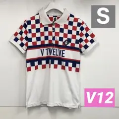 特価★未使用タグ付★V12 レディースS VIOR POLO ポロシャツ