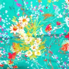 生地 1921 花柄 nora
