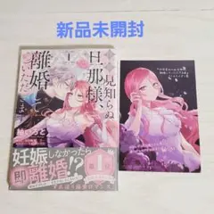 新品未開封 拝啓見知らぬ旦那様、離婚していただきます 1巻