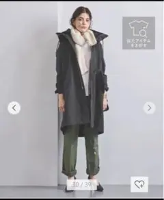 ザリラクス モッズコート 黒 ロング