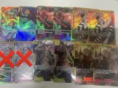 ワンピース　カード　シークレット　10枚セット