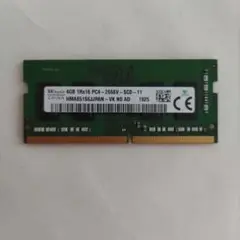 ノートパソコン　メモリ　4GB 1枚 HMA851S6GJJR6N　中古
