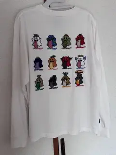 GRAF&WU Tシャツ キャラクター刺繍 Mサイズ