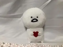 お文具さんといっしょ　ぬいぐるみキーホルダー　ハート
