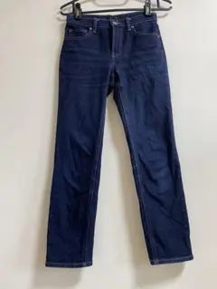 UNIQLO JEANS ダークブルー スリムフィット