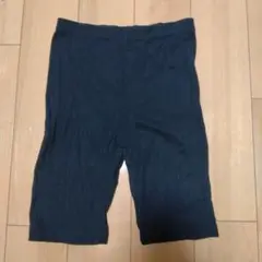 130サイズ 黒 レギンス5分丈