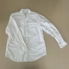ホワイトボタンダウンシャツ Lサイズ