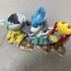 ポケモンfit ホウオウ ルギア スイクン エンテイ ライコウ まとめ売り 伝説のポケモン“ライコウ＆エンテイ＆スイクン”が 1/20スケール