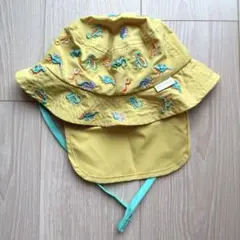 プティマイン PETIT MAIN 恐竜 刺繍 帽子