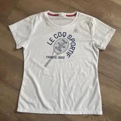 LE COQ SPORTIF Tシャツ Oサイズ （M〜Lサイズ相当）ホワイト
