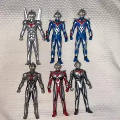 ◆ウルトラマンソフビ 6体セット◆ネクサス◆