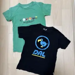 ユニクロ　マイクラ　あつ森　Tシャツ　140