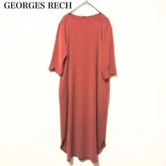 ジョルジュレッシュ ロングカットワンピース ブリック ポケット カットソー