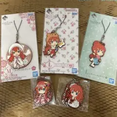 五等分の花嫁 中野五月 ラバーストラップ5個セット