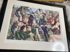 FAIRY TAIL/版画/作家 真島ヒロ/直筆サイン入