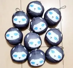 黒子のバスケ おまんじゅうにぎにぎマスコット テツヤ2号 10点セット