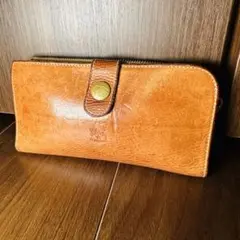 【エイジングばっちり!】 イルビゾンテ 長財布 ヌメ ヤケヌメ