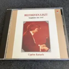 ベートーヴェン： 交響曲 第6番、8番 (リスト編曲)／カツァリス (ピアノ)