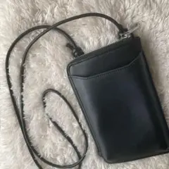 特価 フェイクレザーマルチミニショルダーバッグ モバイルポーチ スマホショルダー