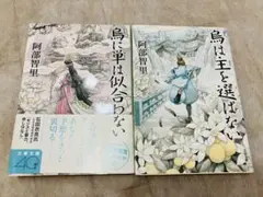 阿部智里 烏に単は似合わない 烏は主を選ばない 2個セット 八咫烏シリーズ