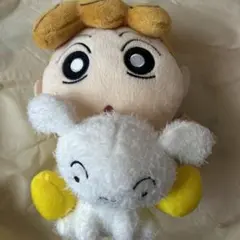 クレヨンしんちゃん　ひまわり　ぬいぐるみ　シロ