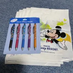 TOKYO Disney Landゲルインキ水性ボールペンセット