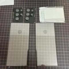 Galaxy S24 Ultra ガラスフィルム+レンズフィルム （2枚セット）