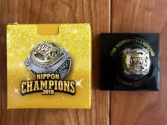 2018年日本一ソフトバンクホークスチャンピオンリング