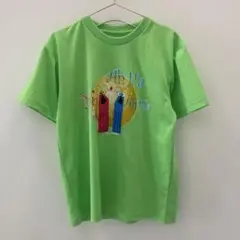 D260 キャラクター 半袖Tシャツ グリーン メンズ L