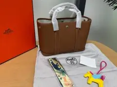 HERMES ブラウン ショルダーバッグ