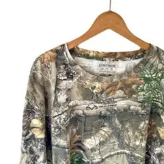 Real tree リアルツリー カモフラージュ 迷彩 ミリタリー 柄 Tシャツ