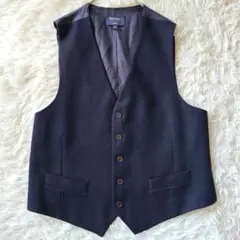 【極美品・希少】MOON生地 ブルックスブラザーズ ベスト ジレ S