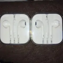 新品未開封 iPhone純正イヤホン