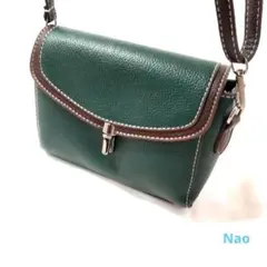 ミニショルダーバッグ コンパクト グリーン 5252-8