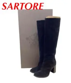 破格! 定価10万円 SARTORE サルトル ロングブーツ スウェード