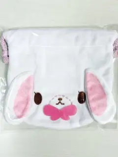 シュガーバニーズ　巾着　しろうさ　サンリオ　ふわふわ巾着