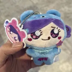 クマの着ぐるみコスチュームのしなこちゃん マスコットぬいぐるみ ブルー