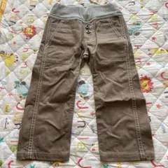 ファブリックレポートパンツ90センチ未使用