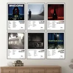 【エミネムポスター6枚セット特価】EMINEM A2 ポスターセット