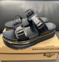 新品 未使用 Dr.Martens 厚底サンダル ブラック 男女兼用