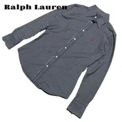 《ニット素材》RALPH LAUREN 長袖シャツ XS 送料無料