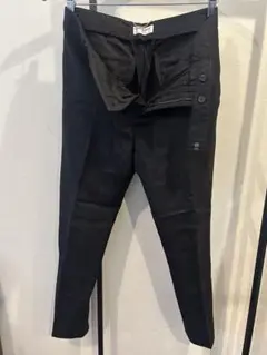SAINT LAURENT ブラック ノータック スリム スラックス　サイズ50 2025年最新】Saint Laurent メンズ スラックスの人気アイテム