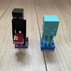 マイクラ ならぶんです6 エンダーマン　発光するイカ