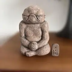 置物　がまん　孝明作