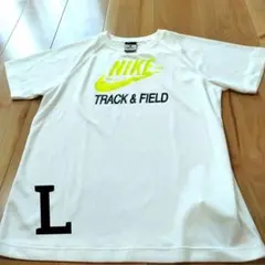 NIKE TRACK & FIELD Tシャツ ホワイト　L