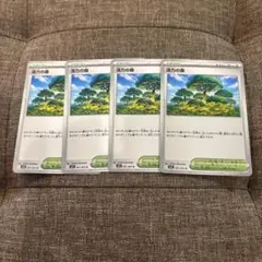 ポケモンカード　活力の森　4枚セット
