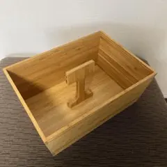 IKEA VARIERA バンブー　収納ボックス　持ち手付き　廃盤品